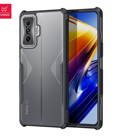 小米Poco F4 GT手机壳,迅达手机壳防指纹透明后盖安全气囊防震保护壳 小米Poco F4 GT手机壳,迅达手机壳防指纹透明后盖安全气囊防震保护壳