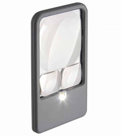 卡森多电源LED照明袖珍放大镜2.5倍、4.5倍和6倍PM-33 卡森多电源LED照明袖珍放大镜2.5倍、4.5倍和6倍PM-33