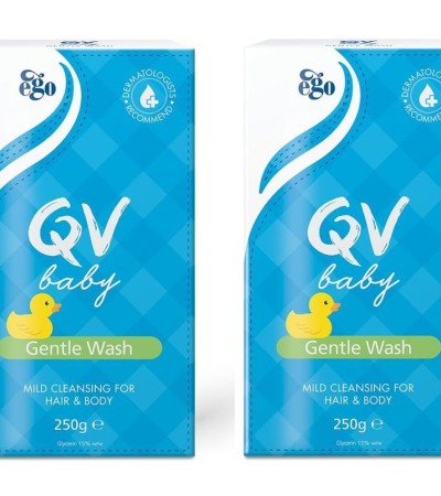 QV婴儿温和洗面奶250ml x2 QV婴儿温和洗面奶250ml x2