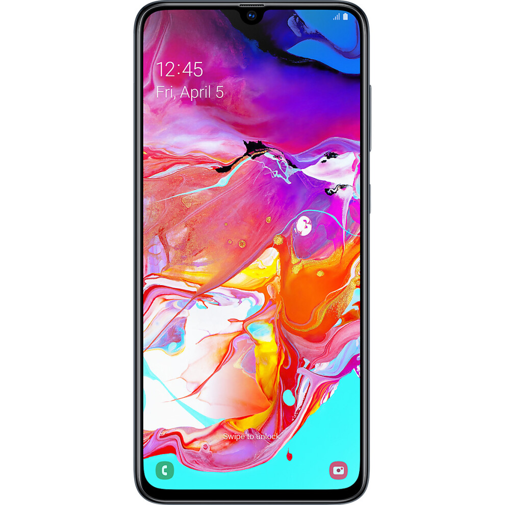 (Black) Samsung Galaxy A70 Dual Sim | 128GB | 8GB RAM  (Black) Samsung Galaxy A70 Dual Sim | 128GB | 8GB RAM