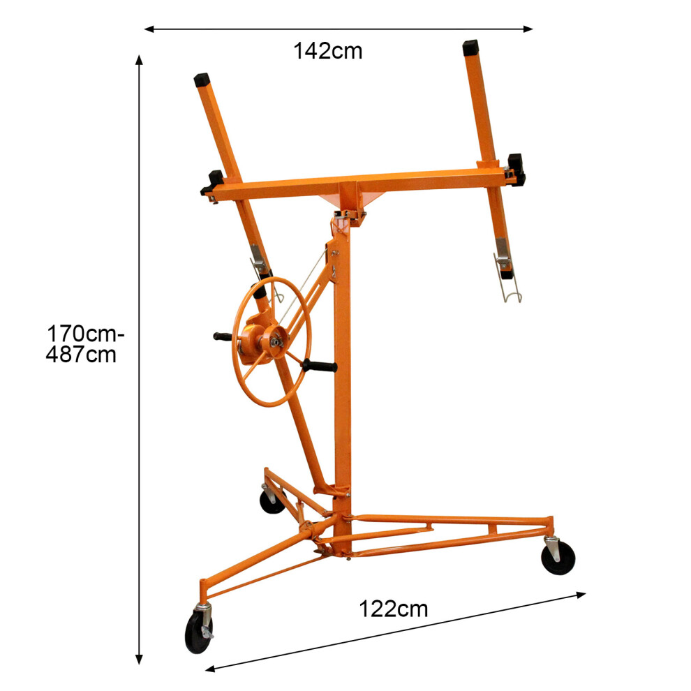 (16ft) T-Mech 11ft Drywall Hoist Plasterboard Lifter  (16ft) T-Mech 11ft Drywall Hoist Plasterboard Lifter